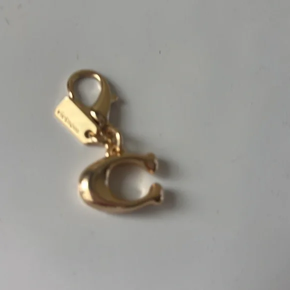 Coach Gold Charm Accessory NWOT - Picture 2 of 3